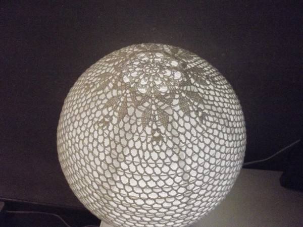 habillage d'une boule japonaise au crochet